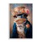 Stupell Industries Victorian Toad Portrait Framed Giclee, design by Wumples